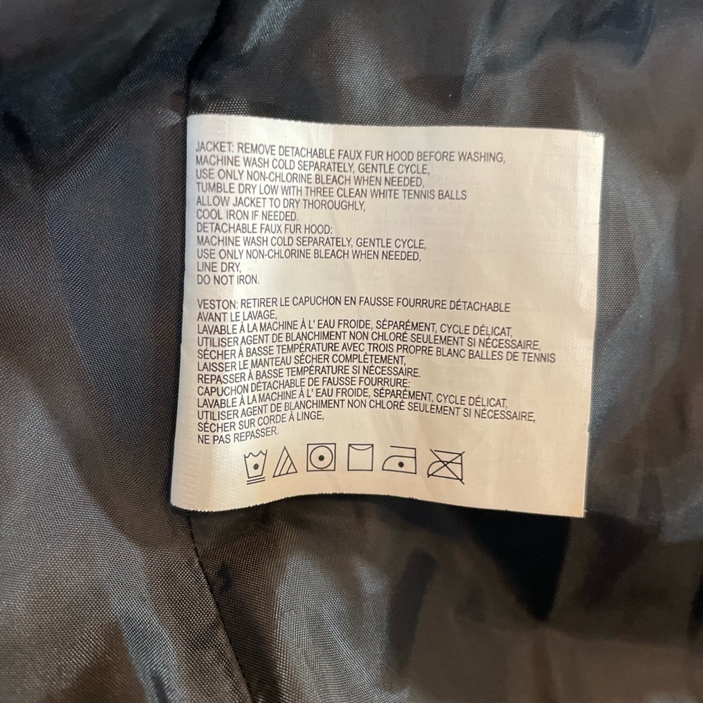 Hfx Performance Winter Long Puffer Jacket With Fa… - image 4